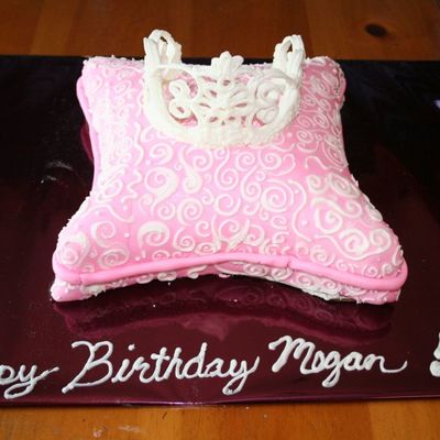 Pillow Tiara Cake