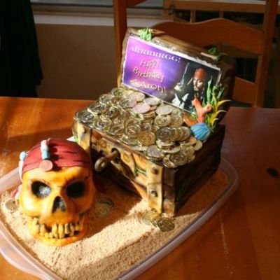 Pirates/treasure Chest/skull