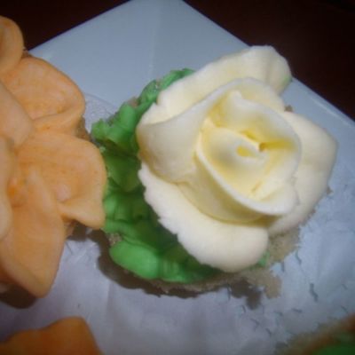 White Buttercream Rose