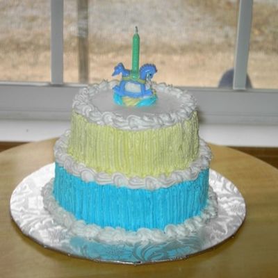 Rocking Horse Smash Cake