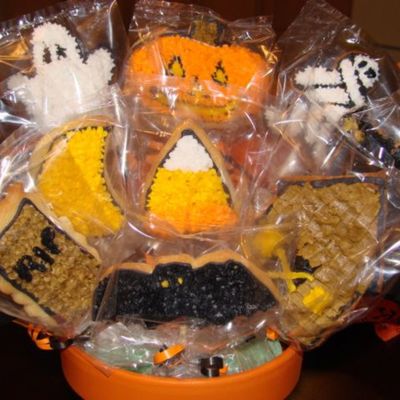 Halloween Cookie Bouquet