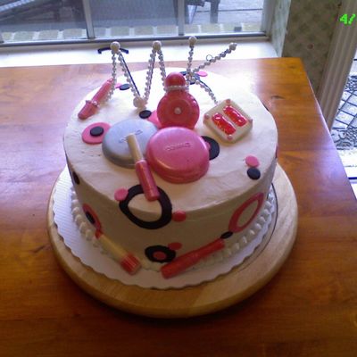 Cake Done For Mary Kay Party