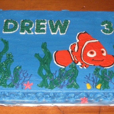 Finding Nemo Sheet Cake