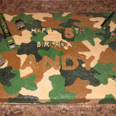 Camo Cake