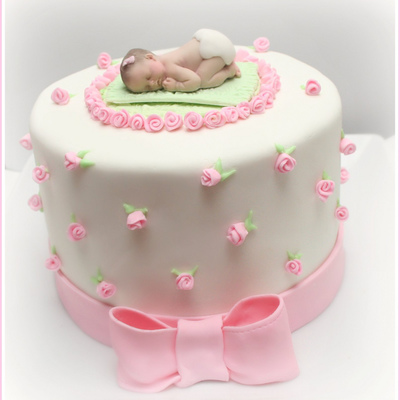 Girl Baby Shower Cake