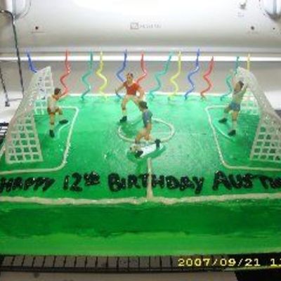 Soccer Birthday Cake