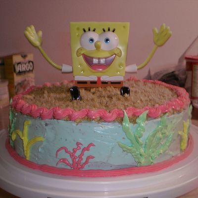 Sponge Bob Birthday Cake
