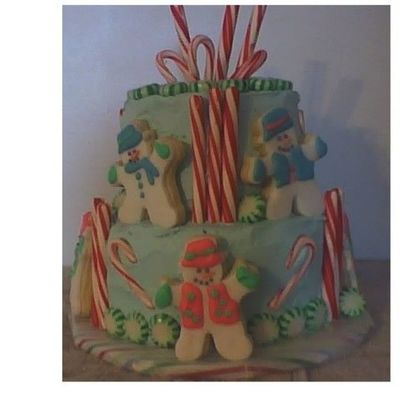 Snowman Wonderland Cake