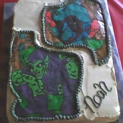 Spiderman And Green Goblin