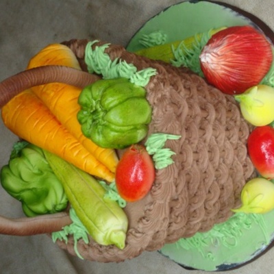 Basket Of Vegetables