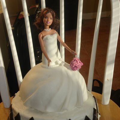 Barbie Birthday Cake