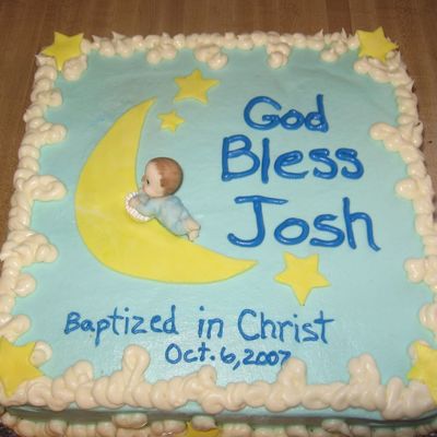 Baptism Cake