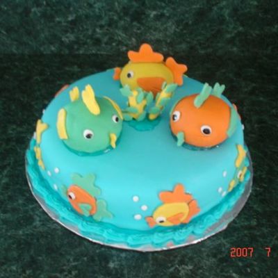 First Time Using Fondant