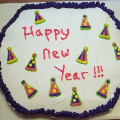 Cupcake Cakenew Years Eve