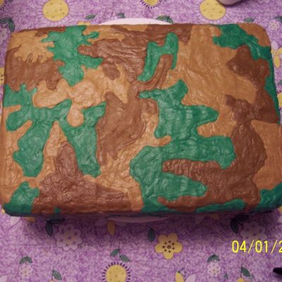 Cammo Cake