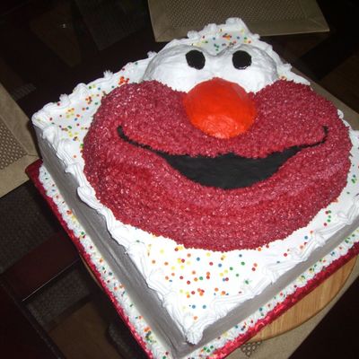 Elmo Cake