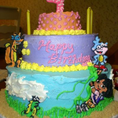 3-Tier Dora Cake