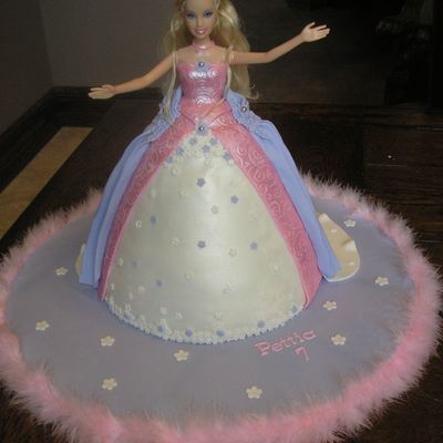 Princess Barbie Cake