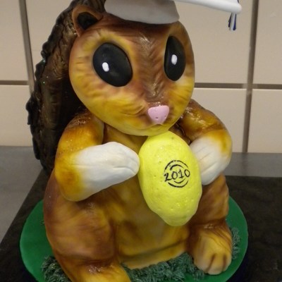 Graduation Squirrel