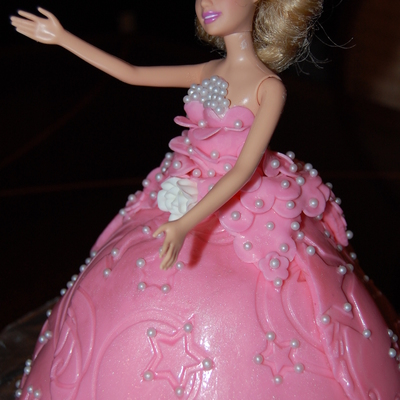 Barbie's Beaded Gown