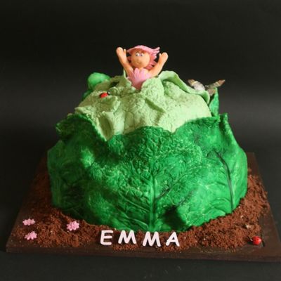 Cabbage Baptism Cake