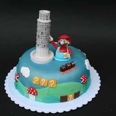 Mario & The Leaning Tower Of Pisa!!!