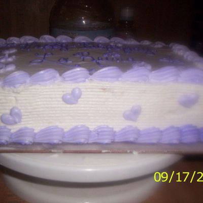 Purplebirthday Cake