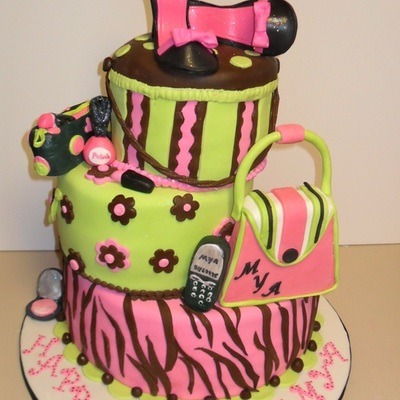 Diva Birthday Cake