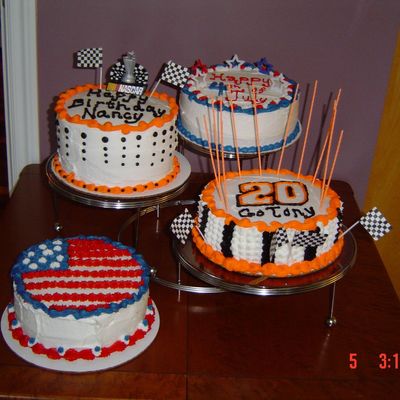 Birthday Cake.fourth Of July 2008