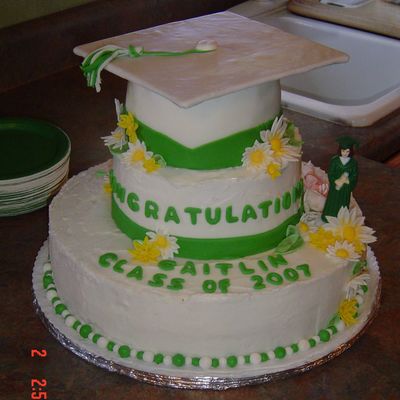 Caitlin's Graduation Cake