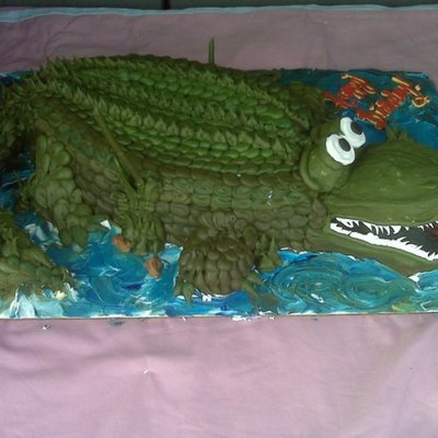 Alligator Cake