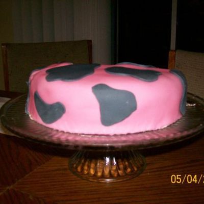 Pink Cow Cake