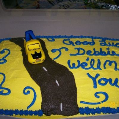 Tow Truck Cake