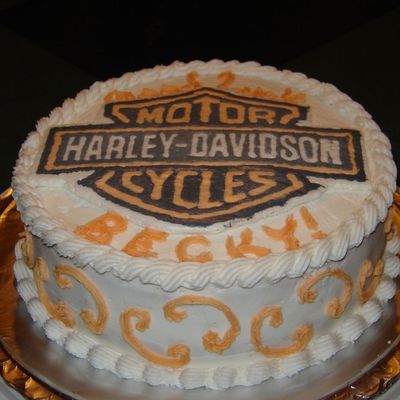 Harley Davidson Cake