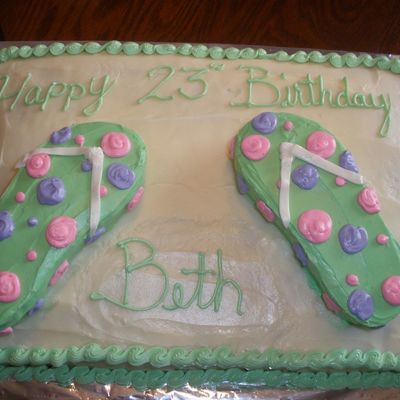 Best Friends Birthday Cake