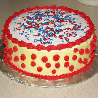 Clown Cake With No Clowns Lol