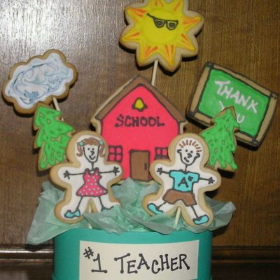 Teacher Appreciation Cookie Bouquet