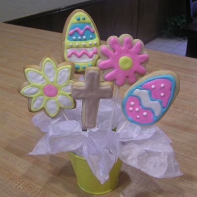 Easter Cookie Bouquet