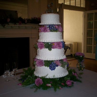 Tall Tier Wedding Cake