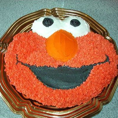 Elmo Cake