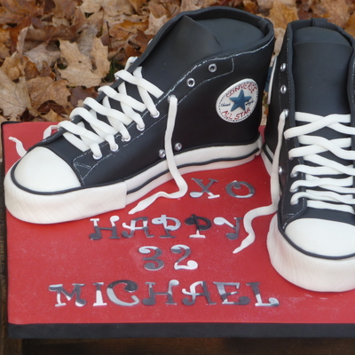 Converse Chuck Taylor's In Cake