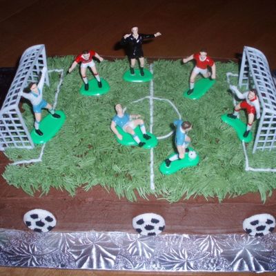 Soccer Team Cake
