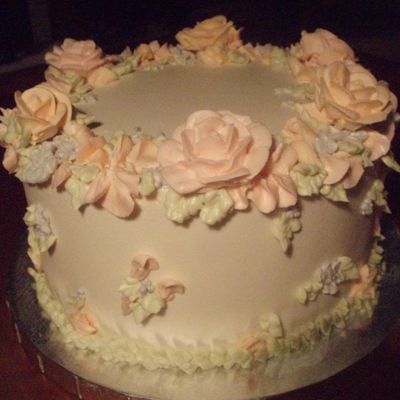Floral Practice Cake