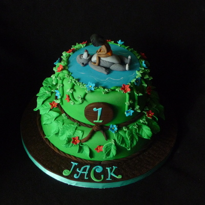 Jungle Book 1St Birthday Cake For My Grandson