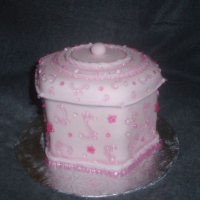 Jewelry Box Birthday Cake