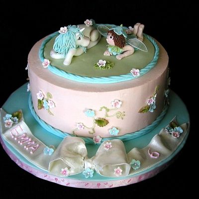 Unicorn And Fairy Birthday Cake