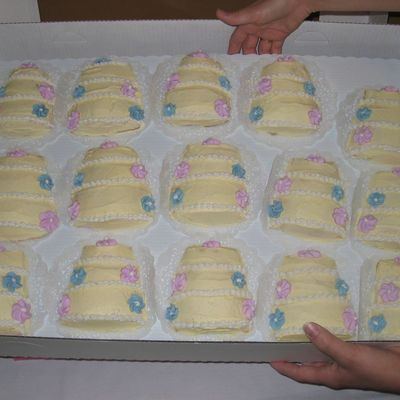 3-Tiered Mini Wedding Cakes