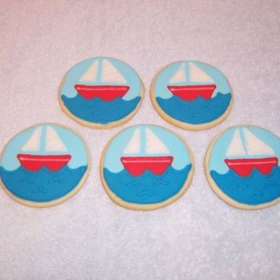 Sailboat Cookies