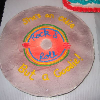 50's Record Cake