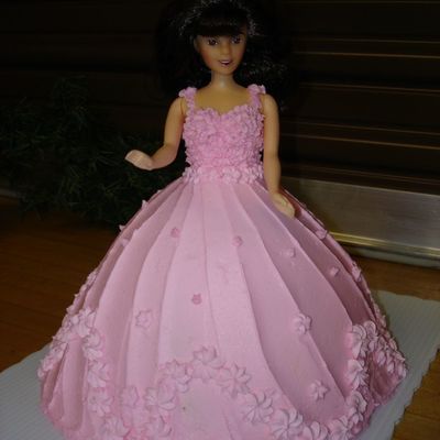 Pink Doll Cake